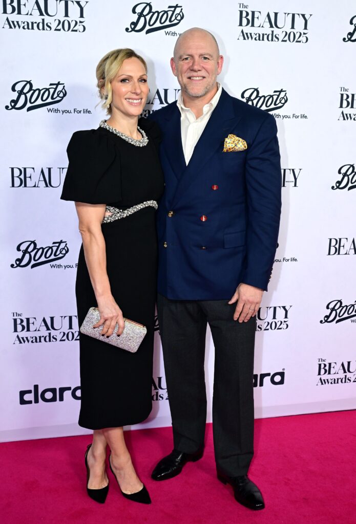 Mike and Zara Tindall at Boots Beauty Awards