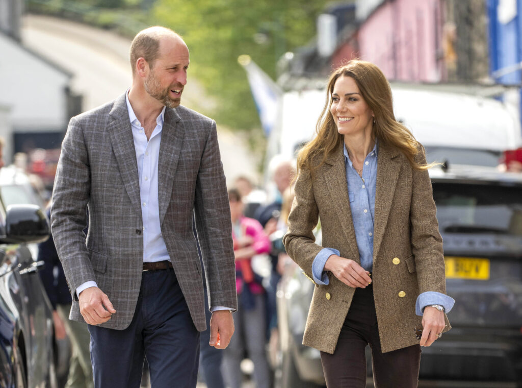 Prince William and Kate Middleton in Scotland