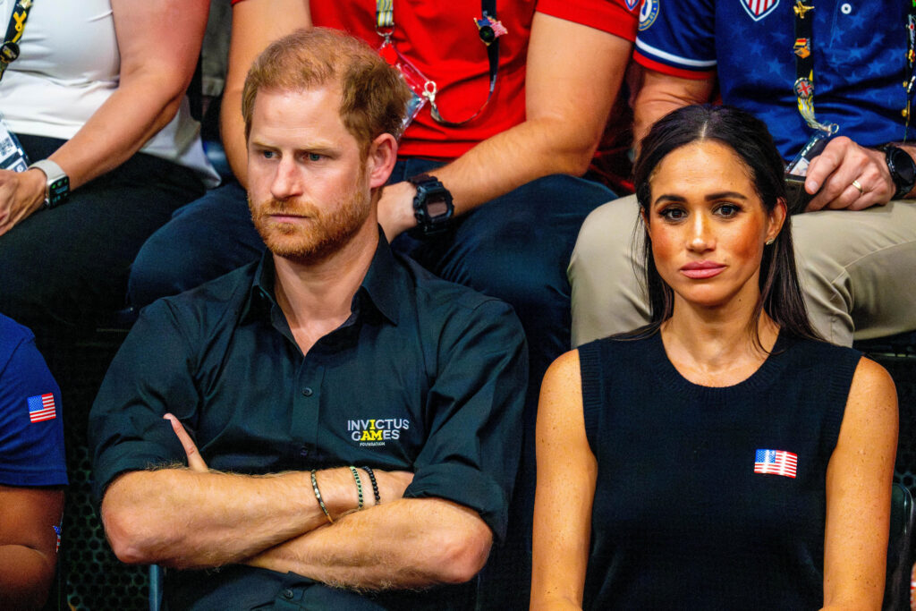 Prince Harry and Meghan Markle at the Invictus Games