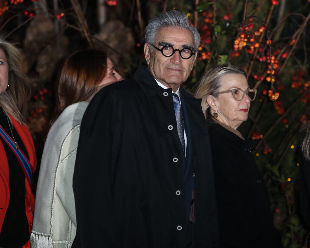 Eugene Levy at Christmas carol service