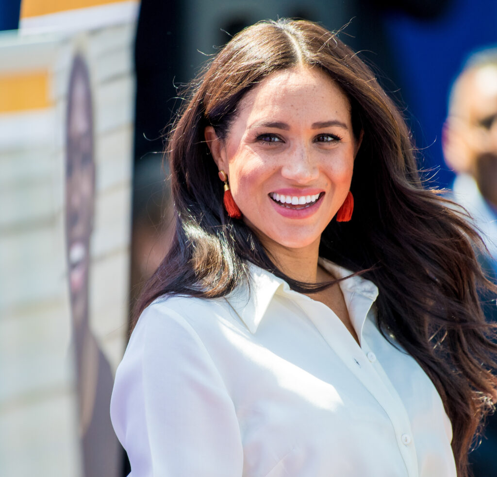 Meghan Markle smiling