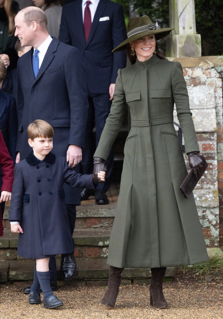 Kate Middleton on Christmas Day 2019