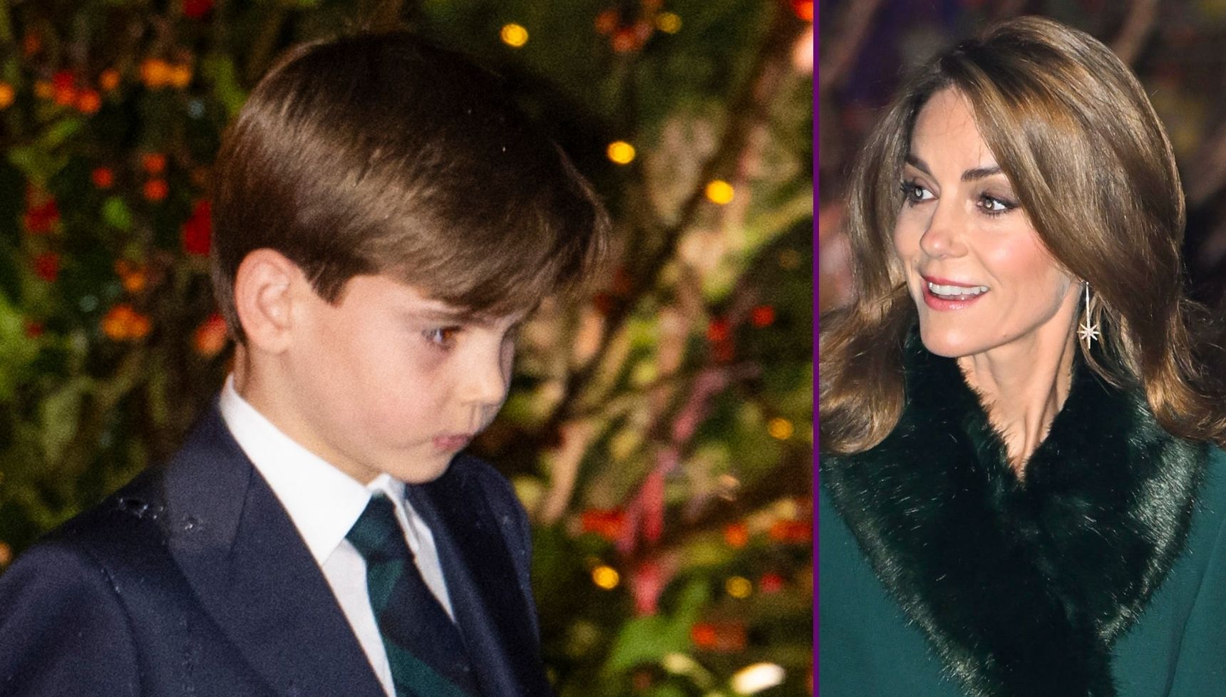 Prince Louis stuns royal fans with his height at Kate Middleton's Christmas carol service