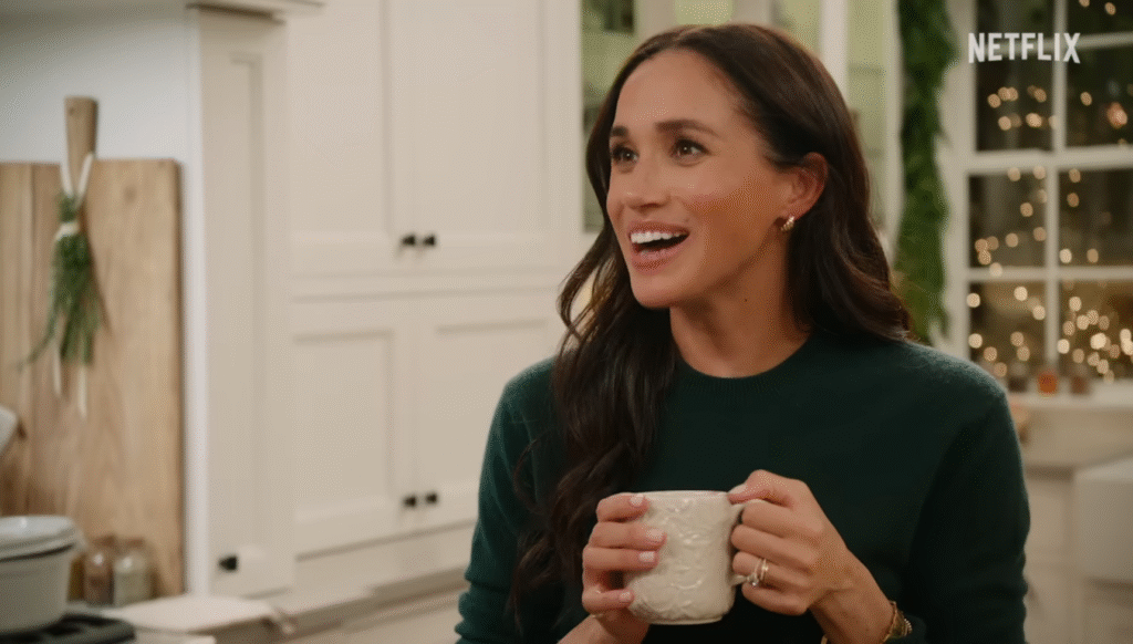 Meghan Markle from With Love, Meghan Christmas trailer