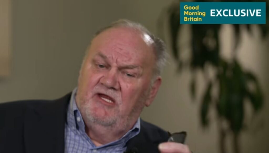 Meghan Markle's father Thomas on Good Morning Britain
