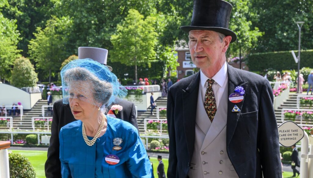 Timothy Laurence and Princess Anne