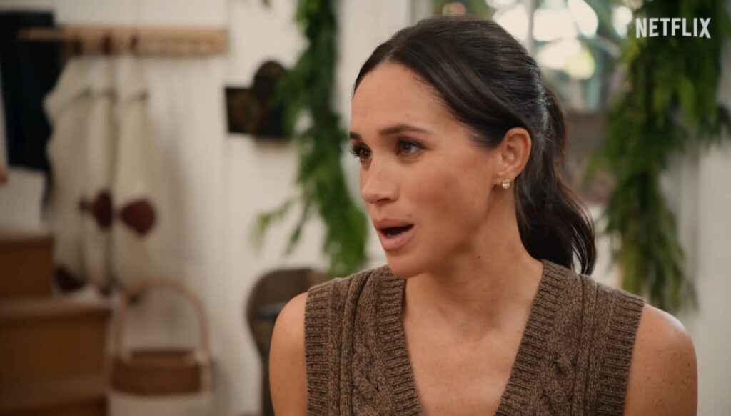 Meghan Markle during With Love, Meghan holiday special