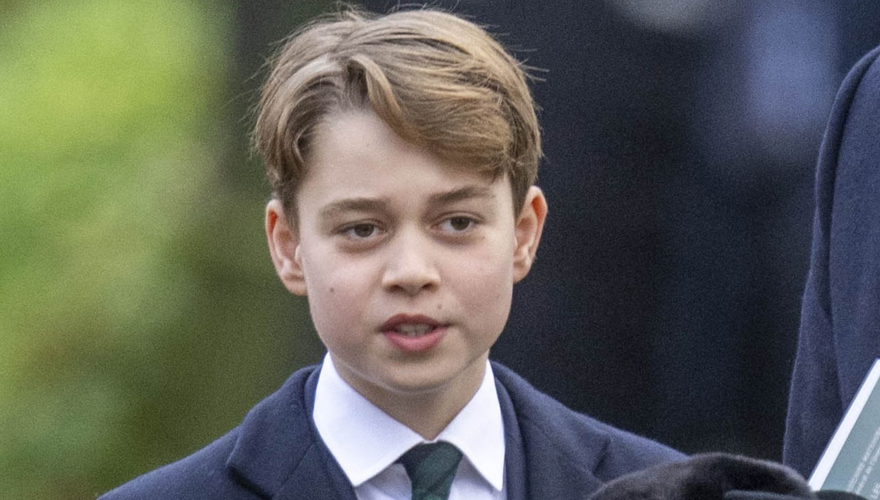 Prince George's sweet reaction to well-wisher's comment about Princess Diana on Christmas walkabout