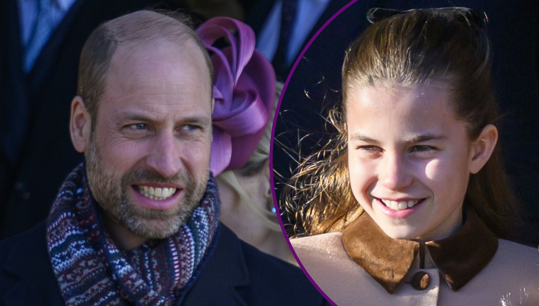 Prince William goes into 'protective dad mode' with Princess Charlotte during Christmas walkabout