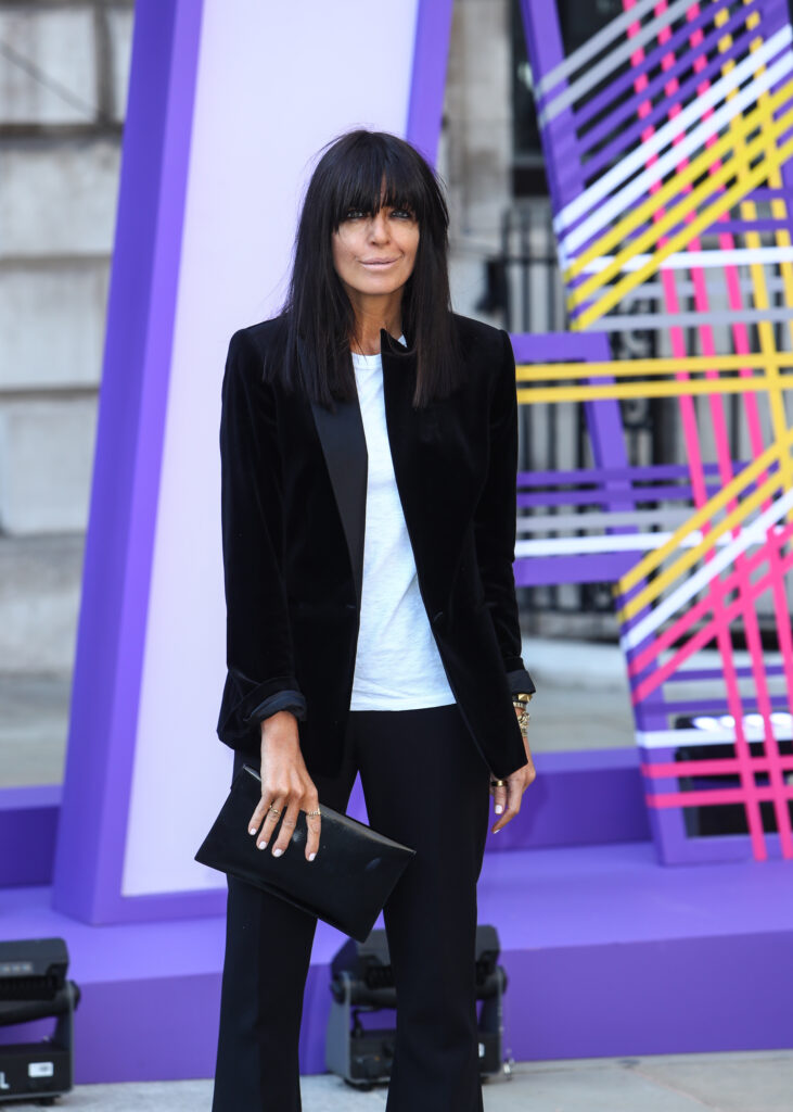 Claudia Winkleman on the red carpet