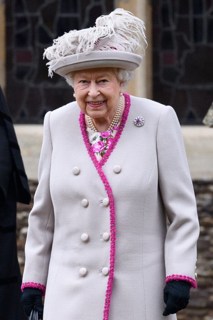 Queen Elizabeth on Christmas Day