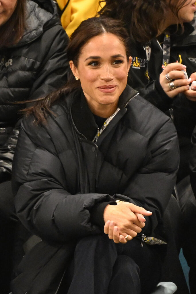 Meghan Markle smiling
