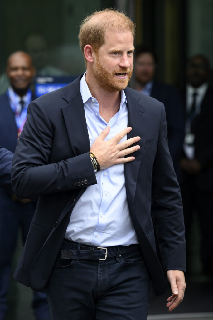 Prince Harry visiting Imperial College London