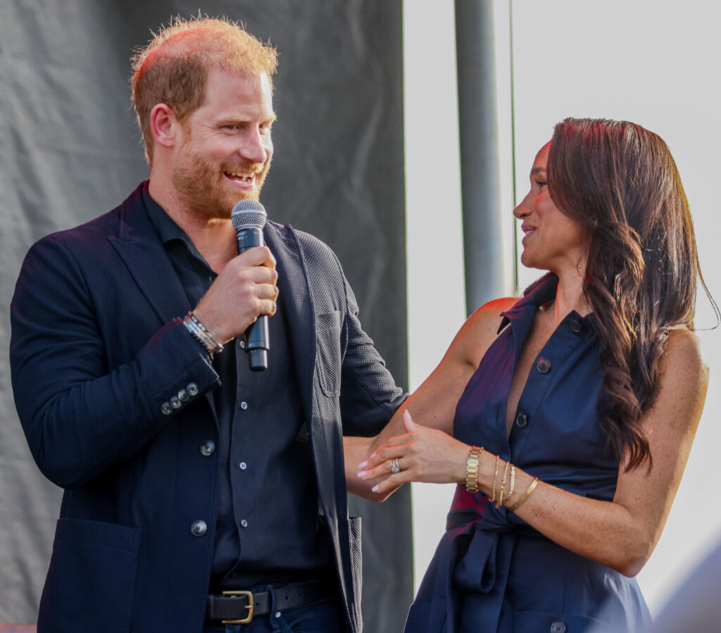Prince Harry and Meghan Markle at One805 concert