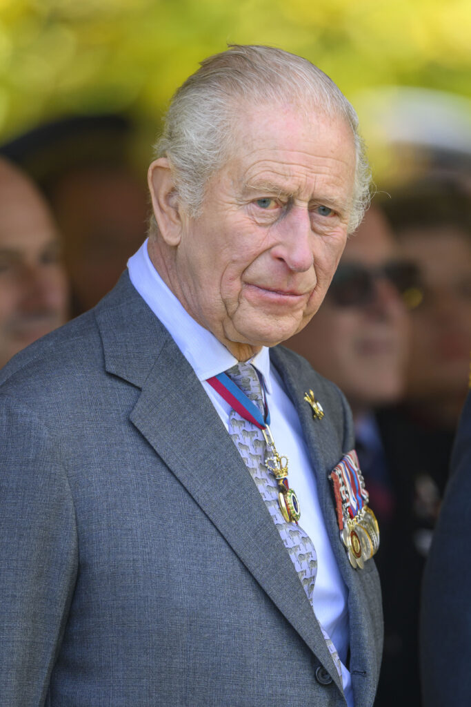 King Charles at Remembrance Day service