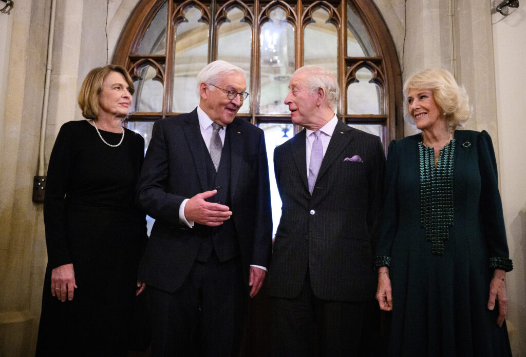 German President, First Lady, Queen Camilla and King Charles