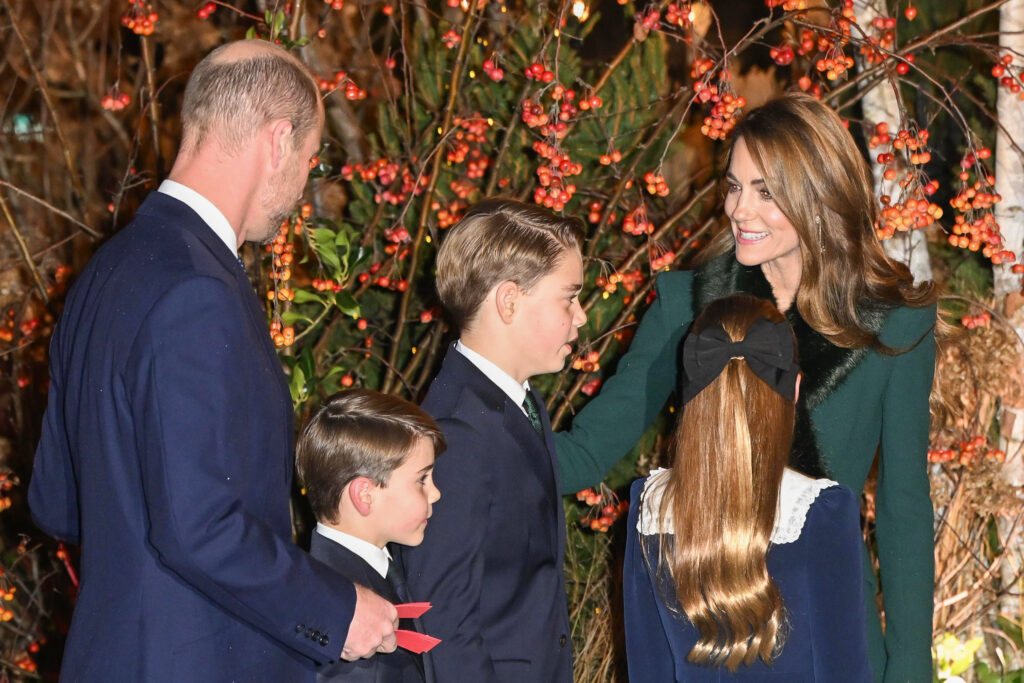 Prince William, Kate Middleton, Prince George, Princess Charlotte and Prince Louis