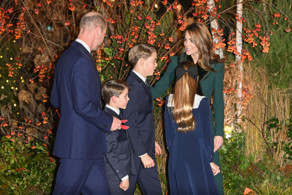 Prince William, Kate Middleton, Prince George, Princess Charlotte and Prince Louis