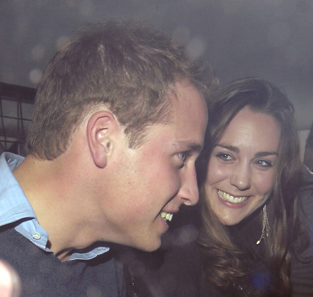 Kate and Princess William in 2006