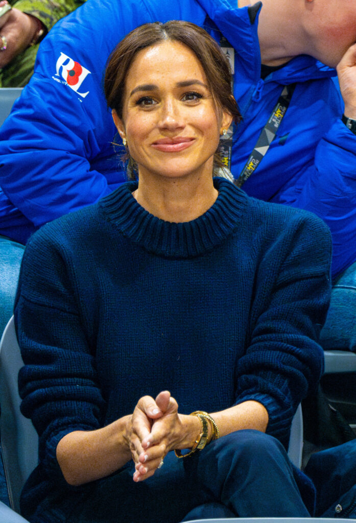 Meghan Markle smiling