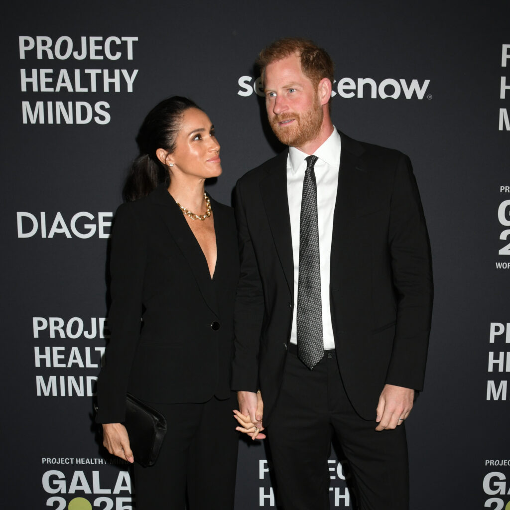 Prince Harry and Meghan Markle on the red carpet 