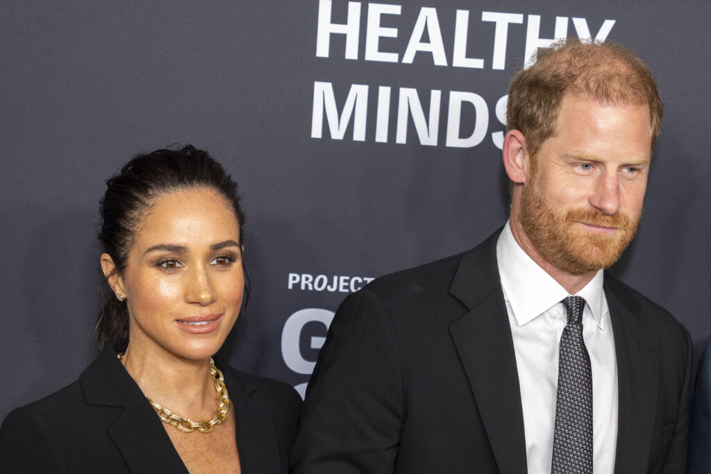 Meghan Markle and Prince Harry at the Healthy Minds Annual Gala