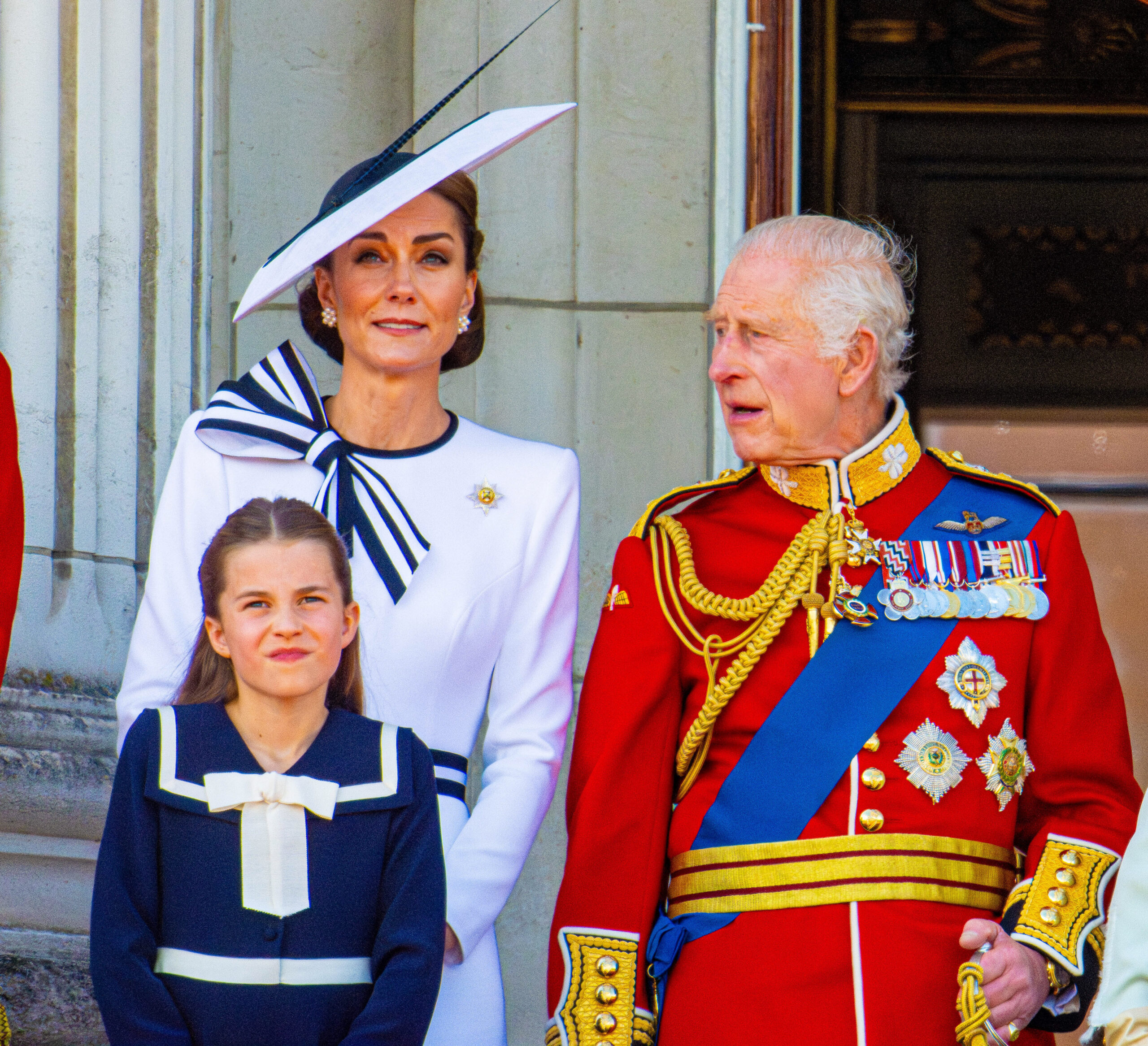 King Charles and Kate Middleton at Trooping the Colour 