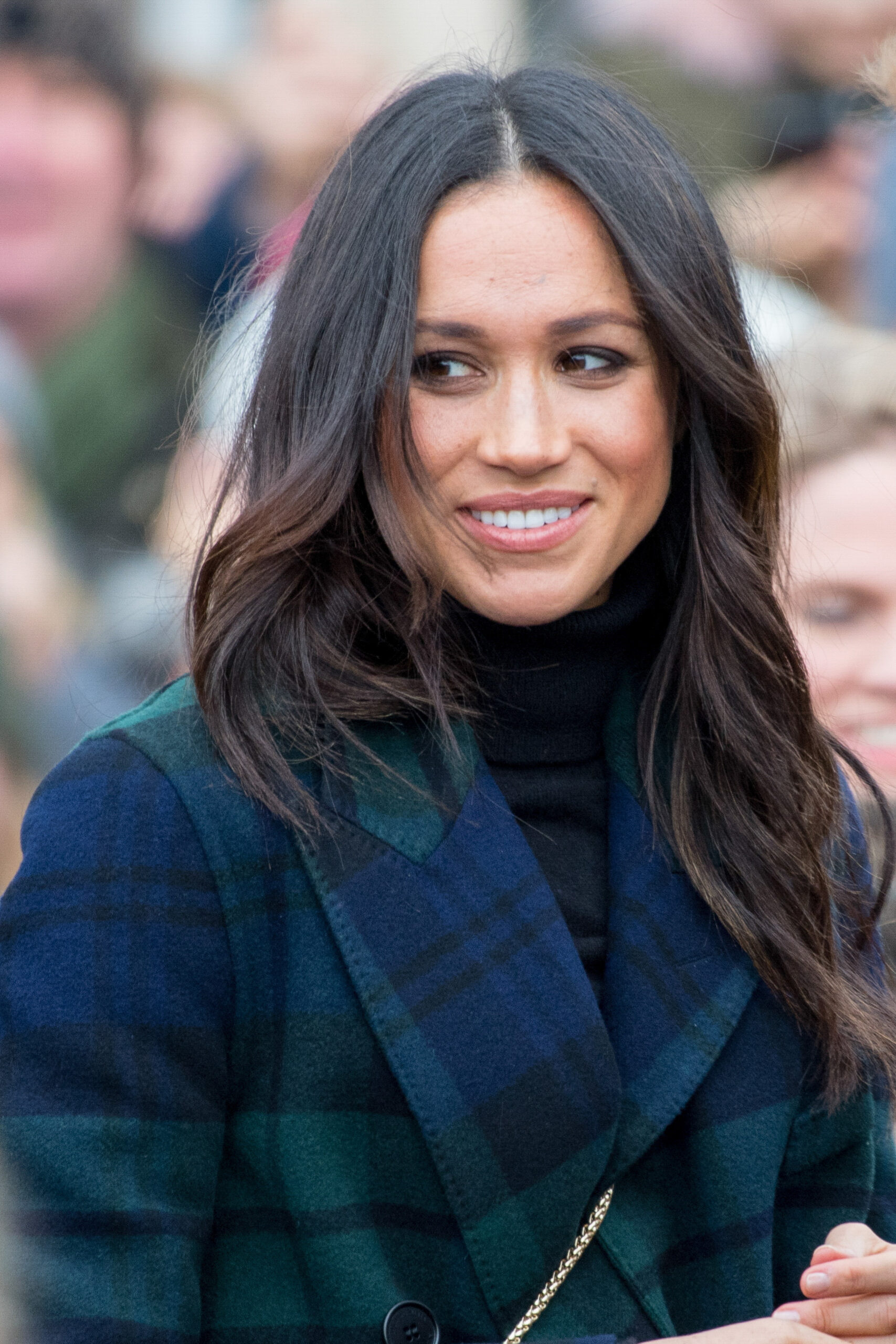 Meghan Markle smiling