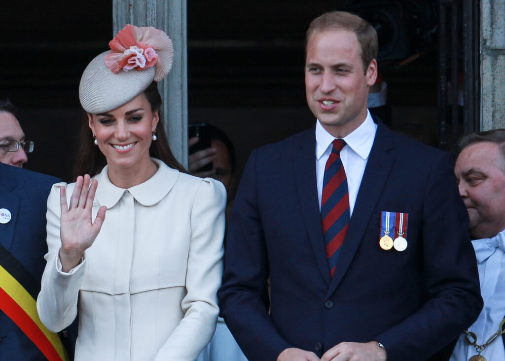 Prince William and Kate Middleton in 2014