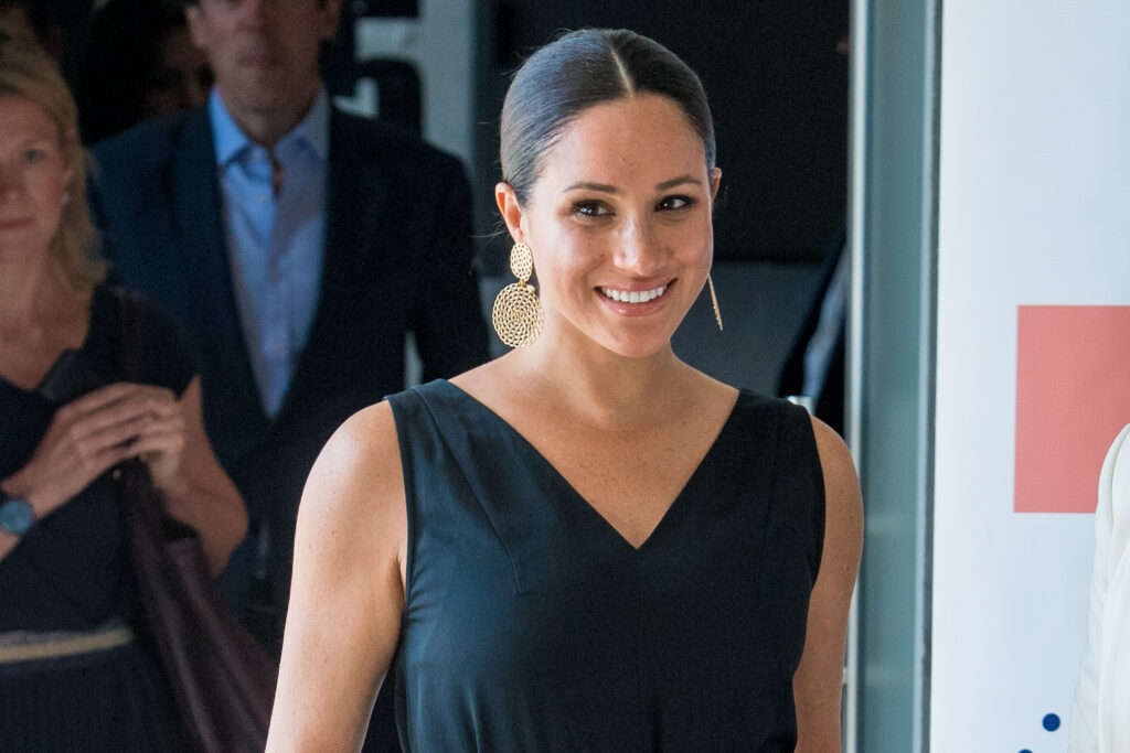 Meghan Markle smiling