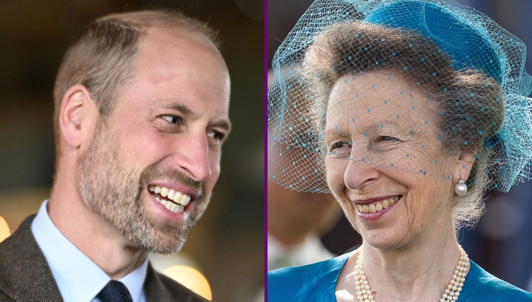 Prince William's reassuring words to aunt Princess Anne caught on camera as fans gush