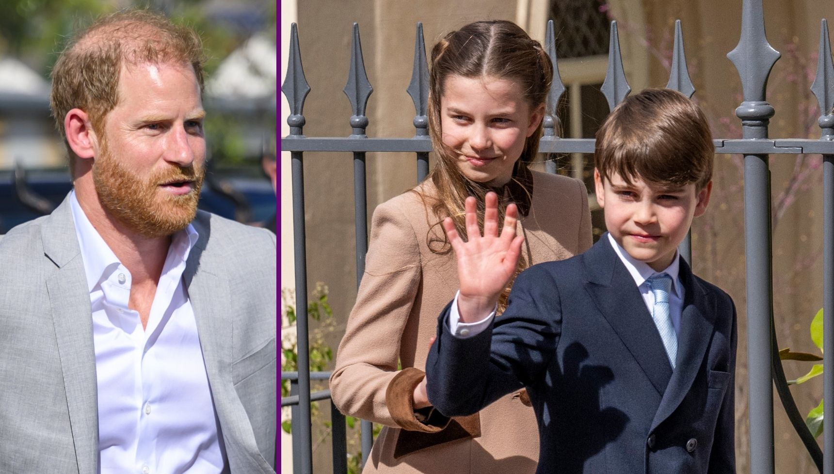 Prince William's 'response' to brother Prince Harry's 'fears' for Charlotte and Louis