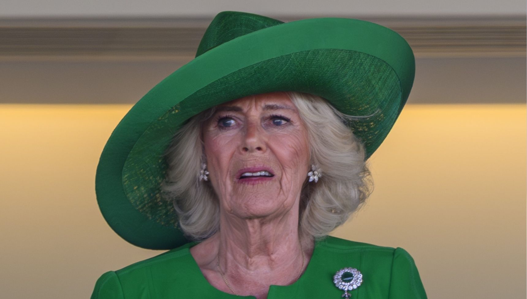 Queen Camilla's 'telling' reaction to 'massive break of royal protocol' at cancer charity