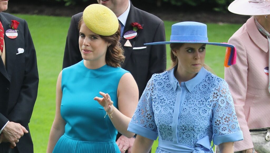 Princess Beatrice and Eugenie at Royal Ascot
