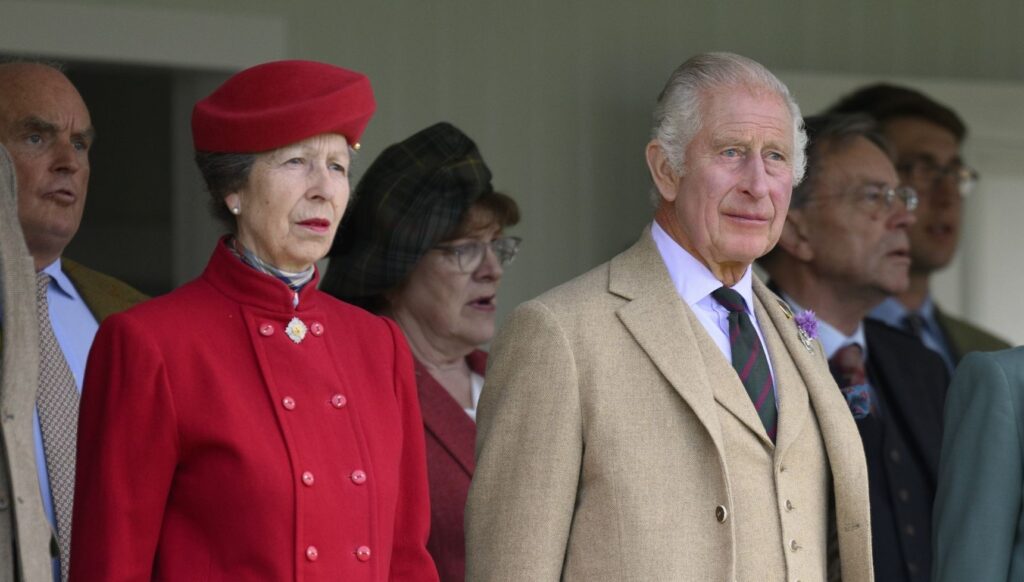 Princess Anne and King Charles 