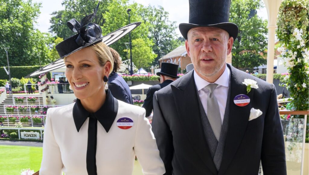Zara and Mike Tindall 