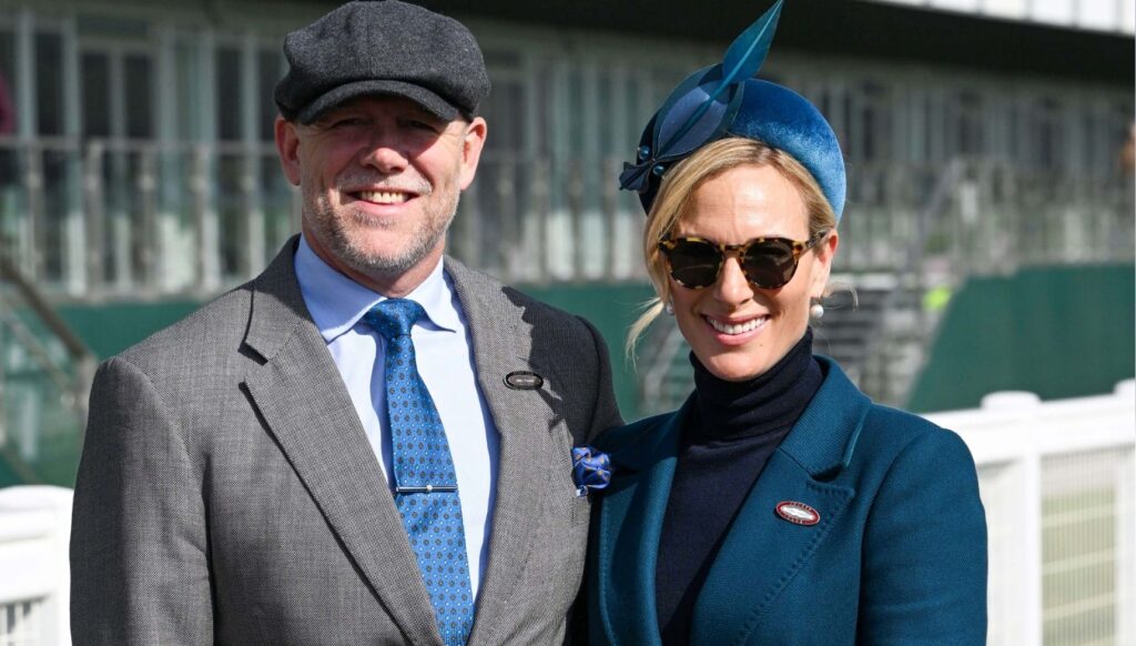 Mike Tindall and Zara Tindall 