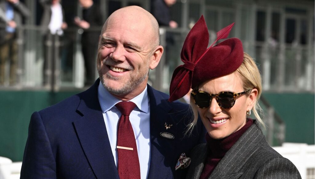 Mike and Zara Tindall 