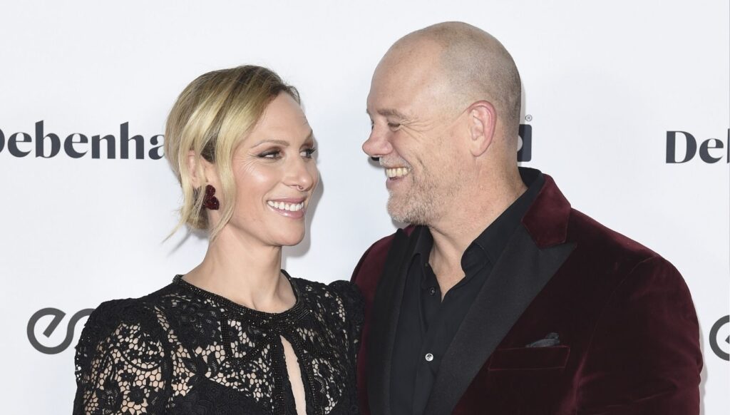 Mike Tindall and Zara Tindall 