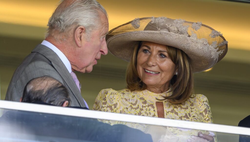 King Charles and Carole Middleton