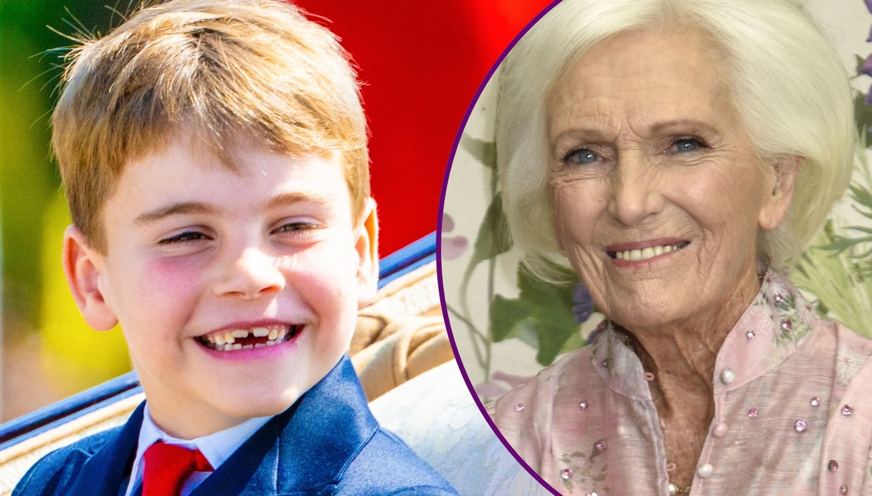 One of Prince Louis' first words that was inspired by legendary baker Mary Berry