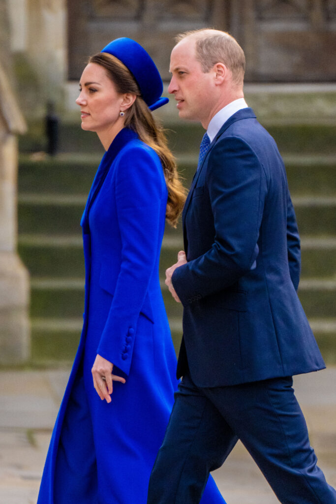 Kate Middleton and Prince William at Commonwealth Day service