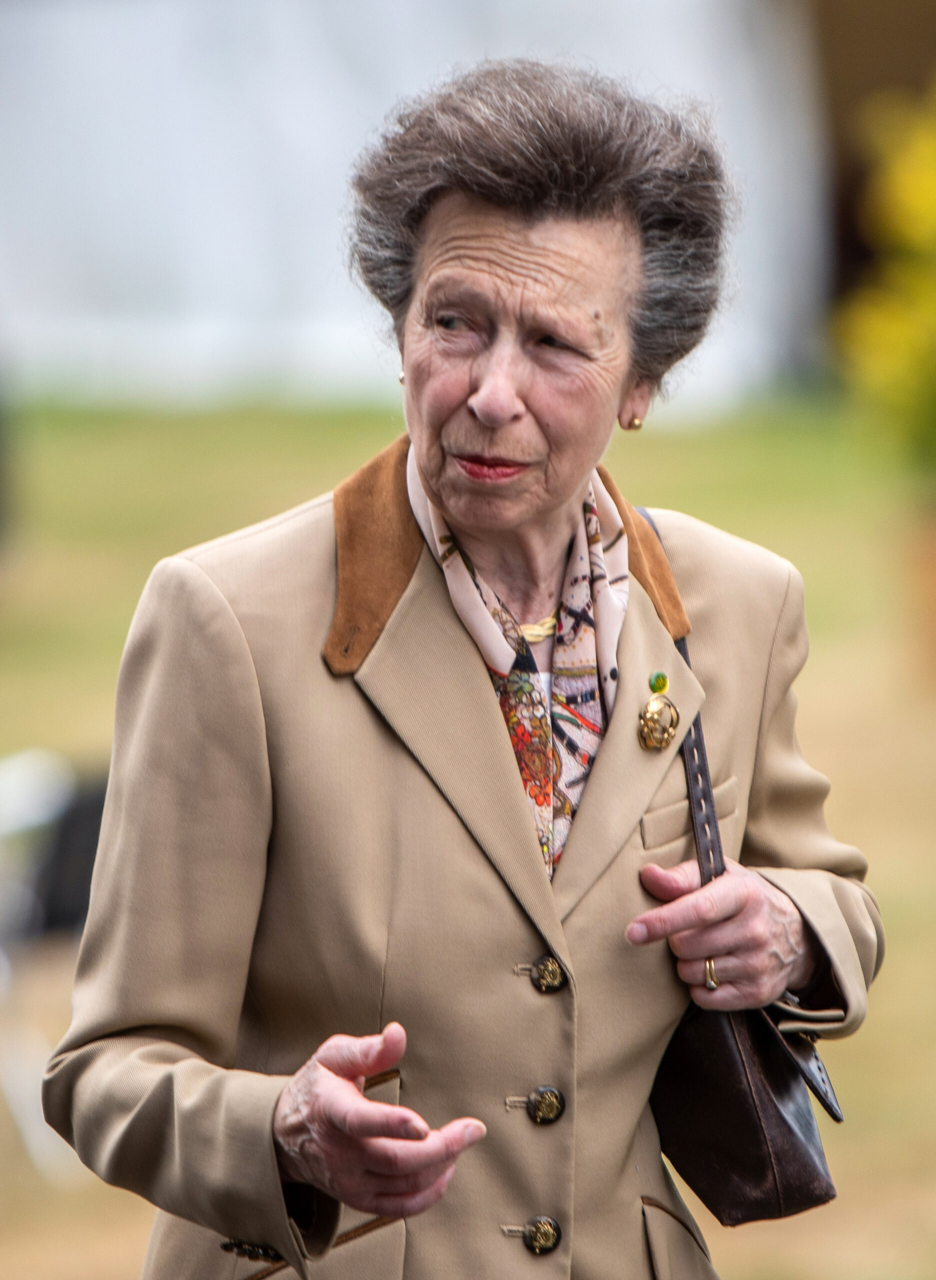 Princess Anne walking 