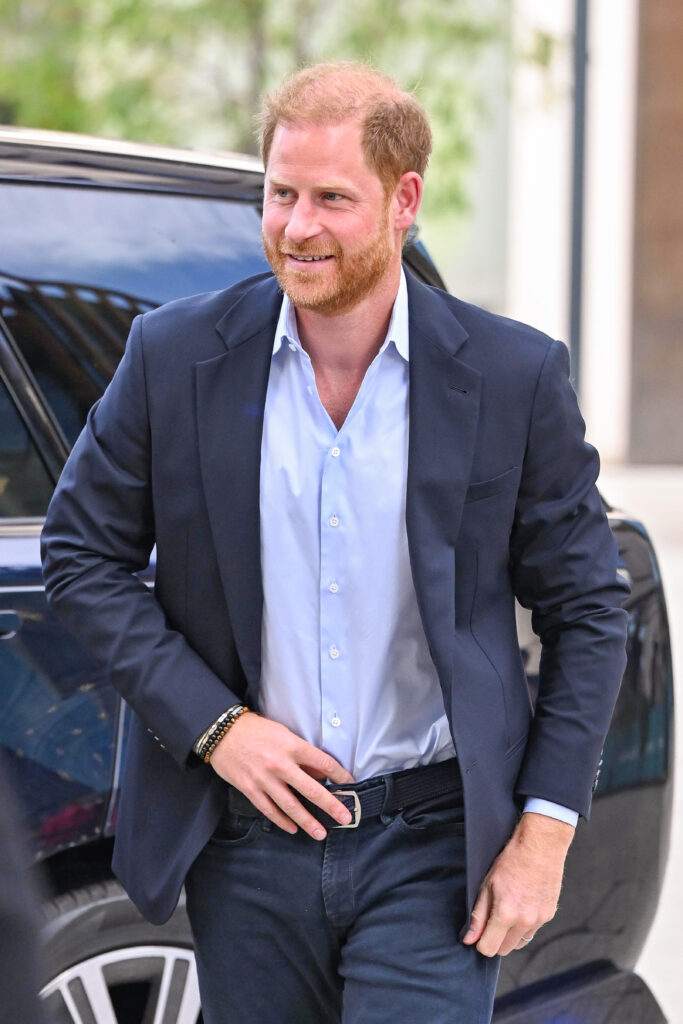 Prince Harry smiling