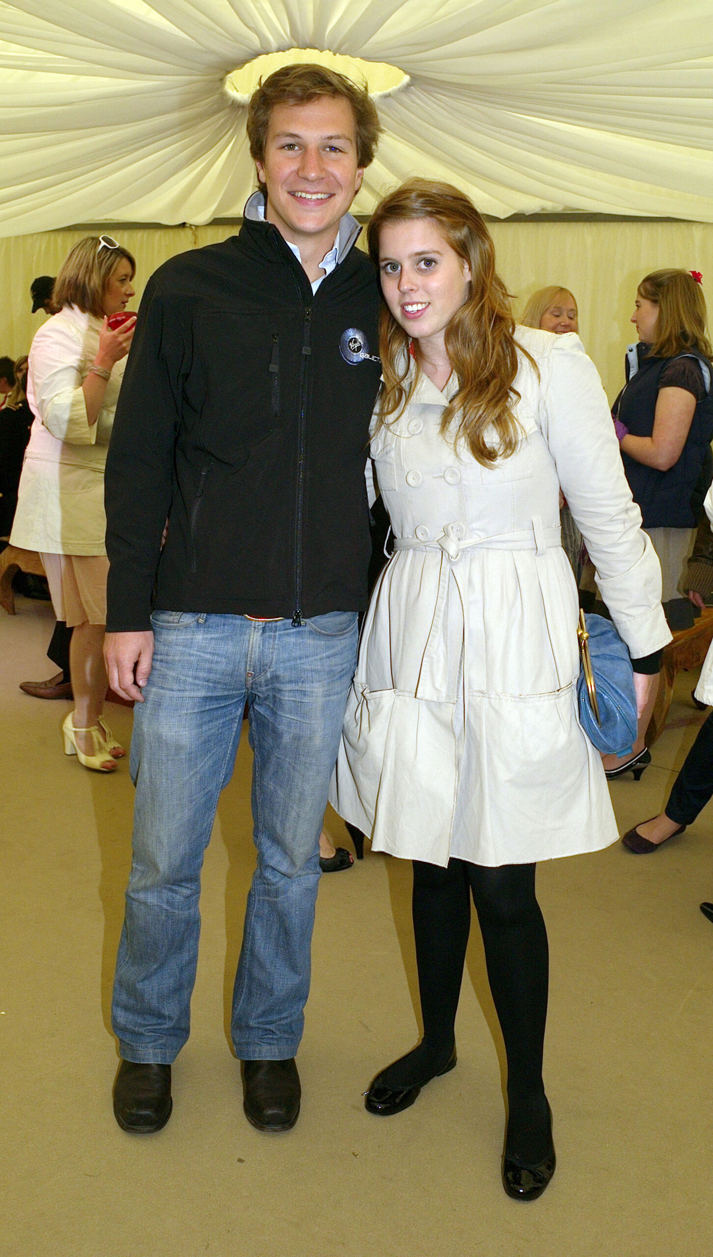 Dave Clark and Princess Beatrice
