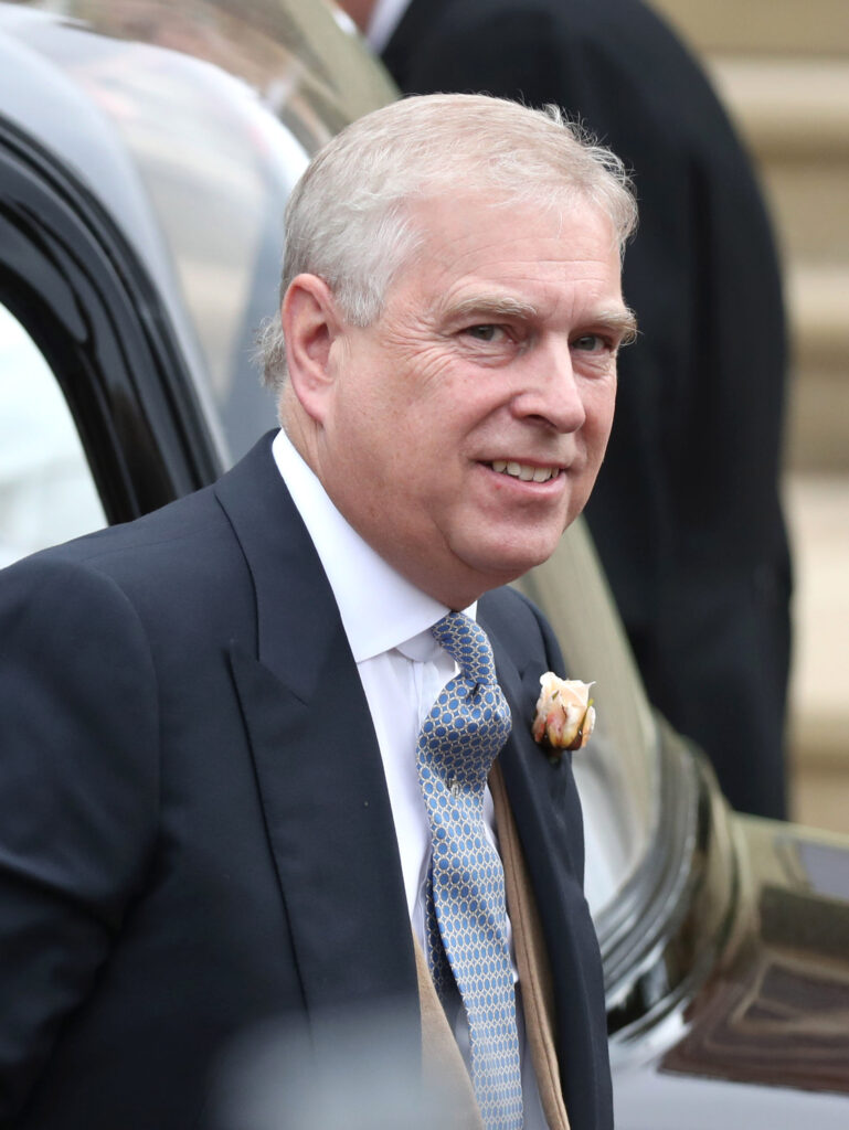 Andrew Mountbatten-Windsor smiling