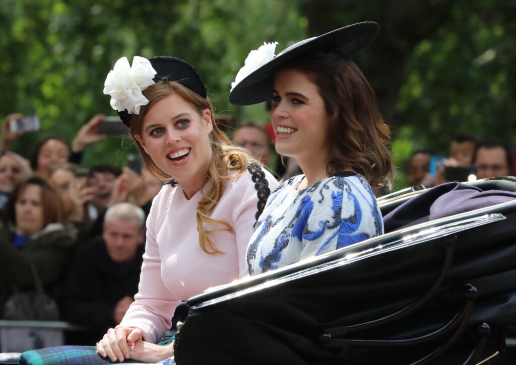Princess Eugenie and Princess Beatrice 