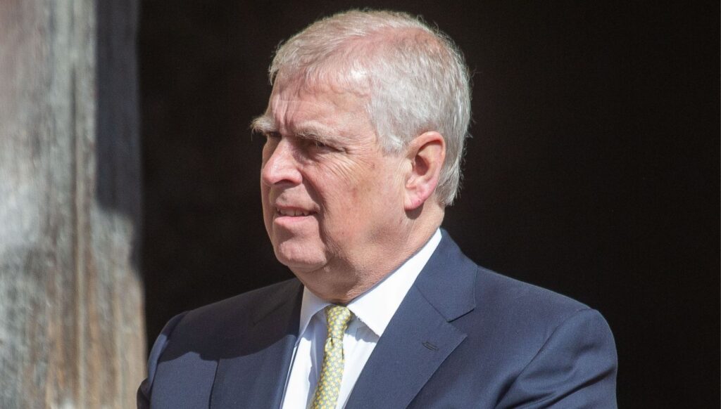 Andrew Mountbatten-Windsor at royal Easter service