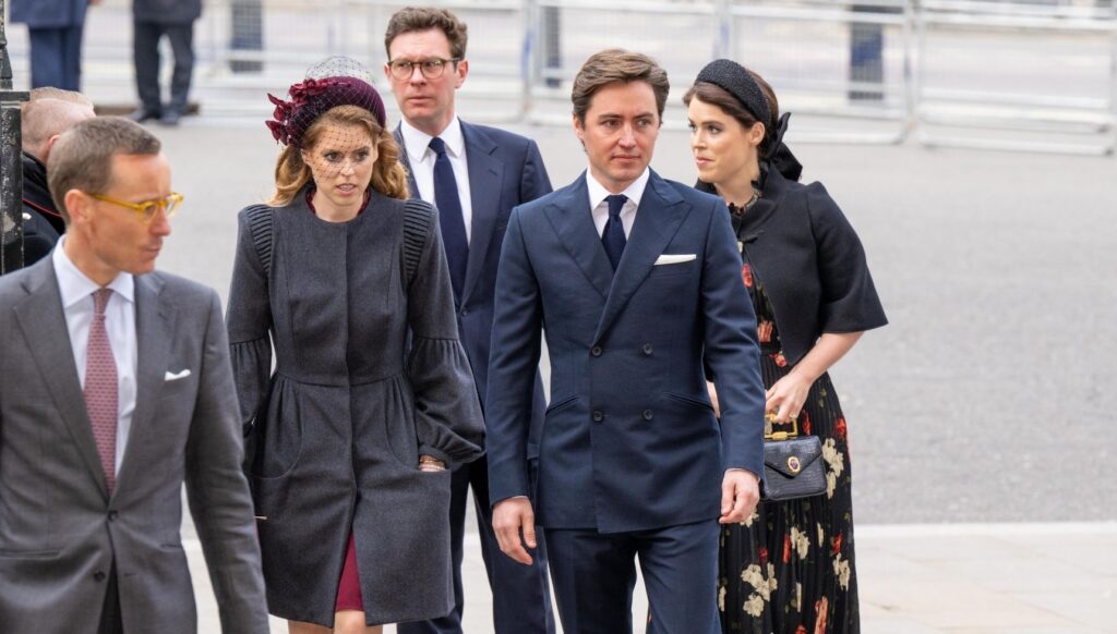 Princess Beatrice and Edoardo Mapelli Mozzi, Princess Eugenie and Jack Brooksbank