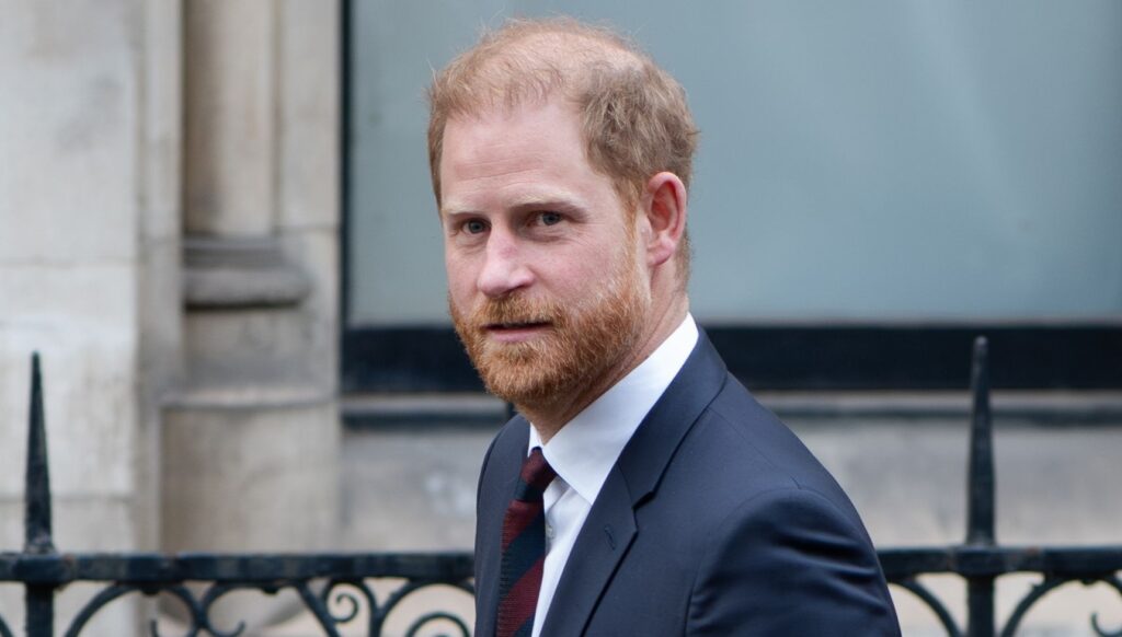 Prince Harry in suit